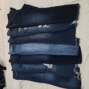 Bundle of 7 EUC Express Jeans Size 14